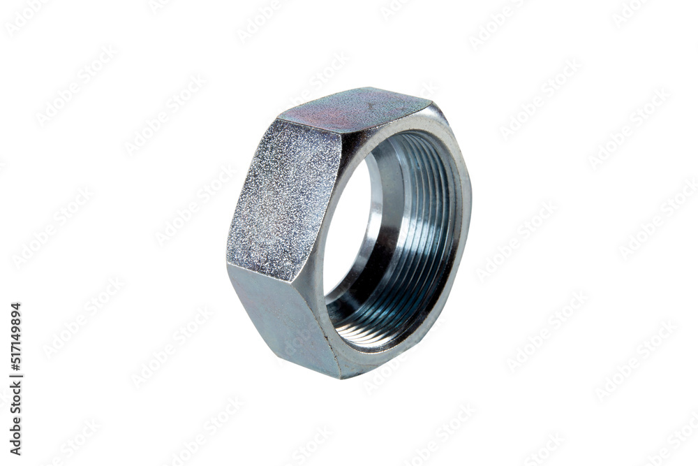 Metal nut. Nuts and bolts. Tools for work. Metal nut. Nuts and bolts. Tools for work.