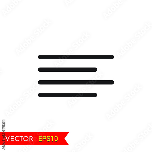 Right Alignment transparent background icon animation
