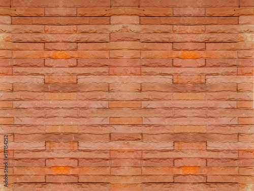 Background of red brick wall pattern texture. Great for graffiti inscriptions