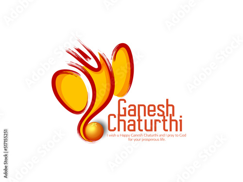 Photo illustration of Lord Ganpati FOR Happy Ganesh Chaturthi Indian festival