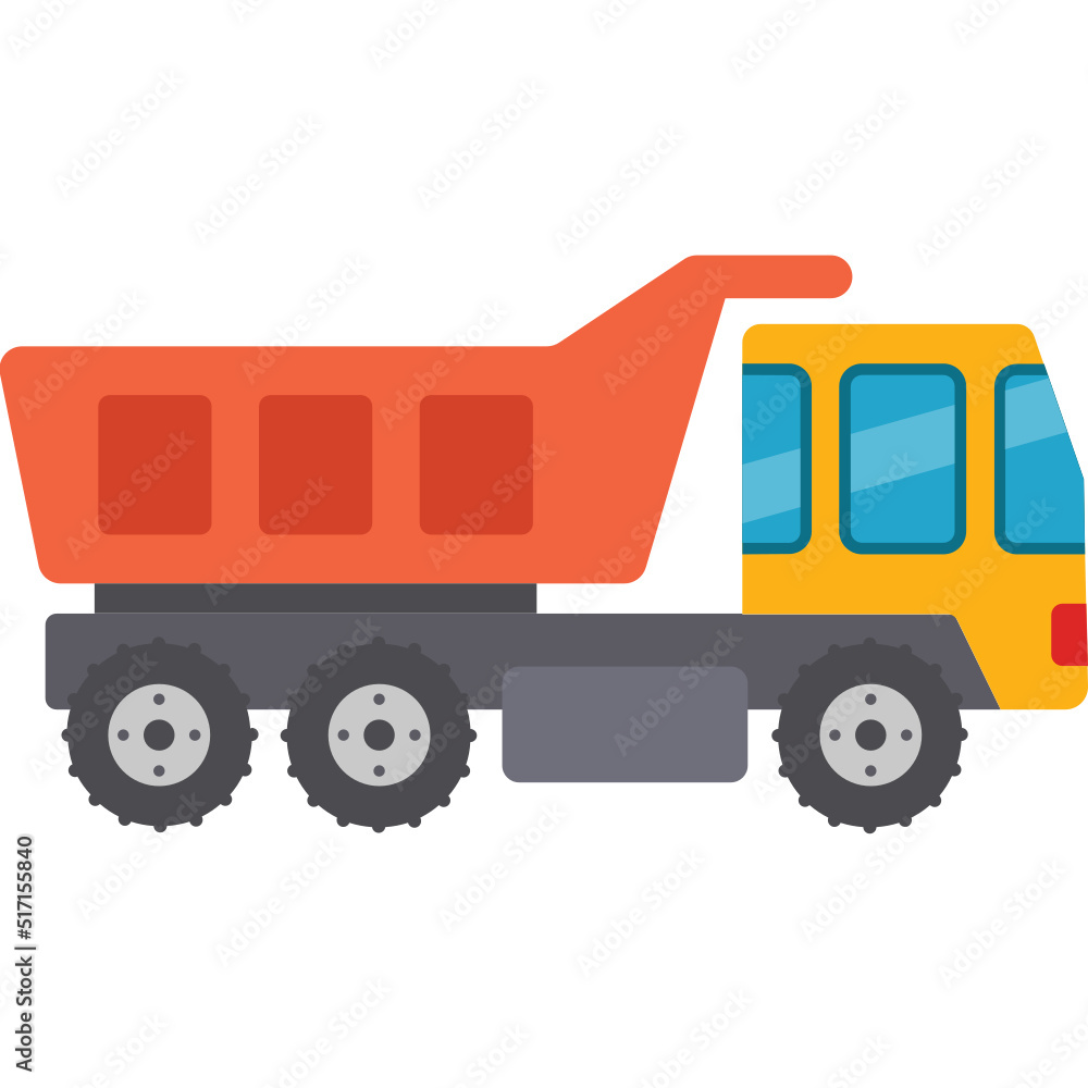 Dump truck Which Can Easily Modify Or Edit

