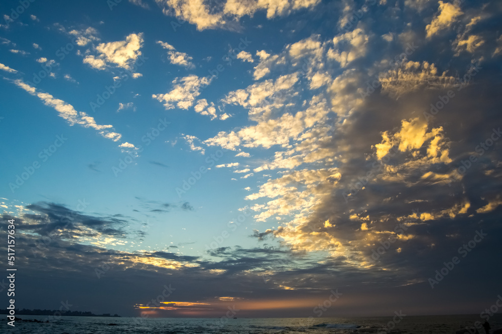 Obraz premium sunset over the ocean