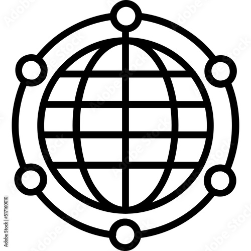 Service global network Icon