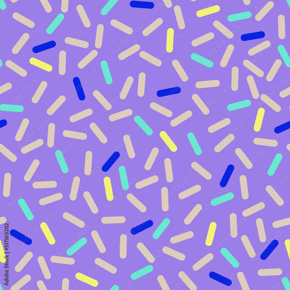 Sprinkle Fun Confetti Vector Seamless Pattern Sprinkle Fun Confetti Vector Seamless Pattern