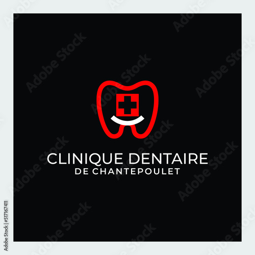 dental health clinic logo design