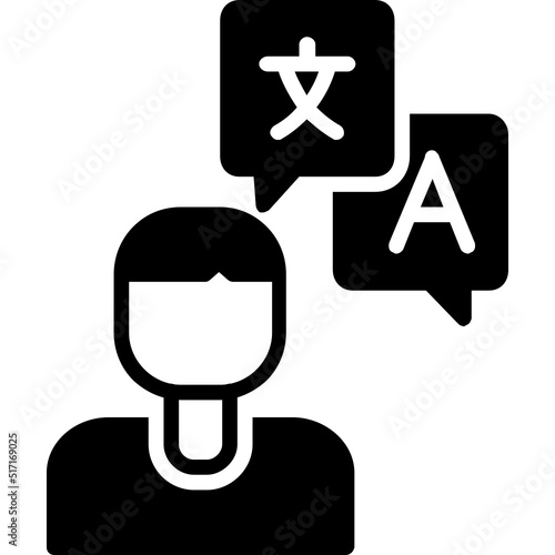 Bilingual Icon