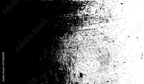 Sprayed black line .Graffiti art design . Noise dispersion logo . Spray effect .Grunge, grainy, gritty texture . Distressed element .vector 