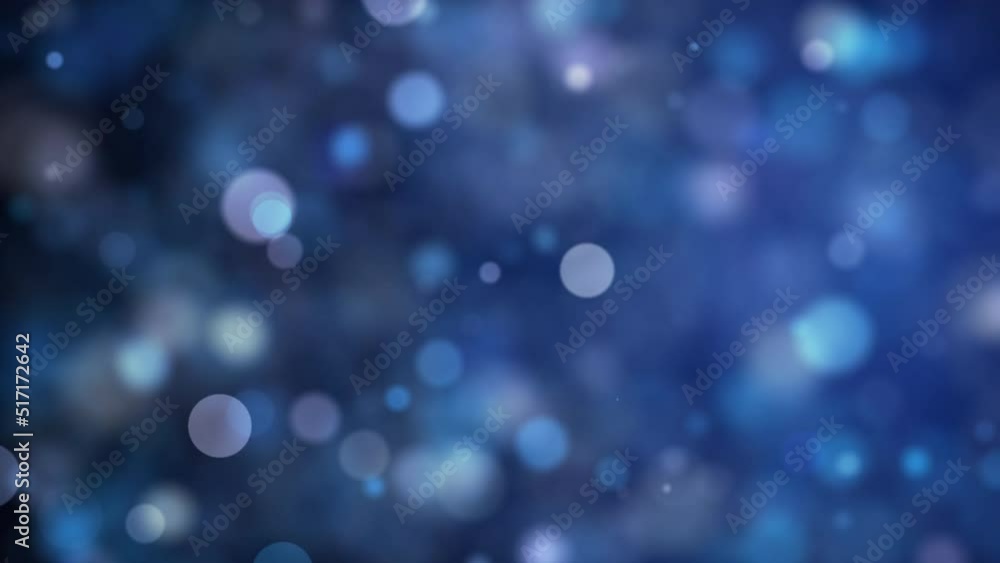 celebration abstract blue background lights animation