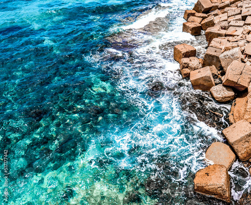 water and rocks