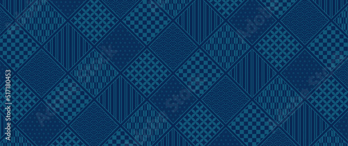 美しい和柄の背景