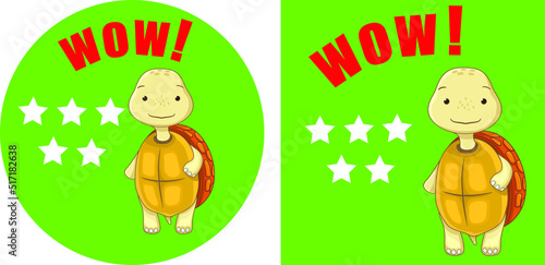 Reward children stickers collection with cure animals. Teachers award badges with funny animals. Labels for a chore chart. Vector illustration.