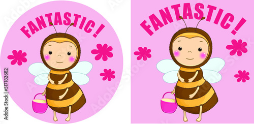 Reward children stickers collection with cure animals. Teachers award badges with funny animals. Labels for a chore chart. Vector illustration.