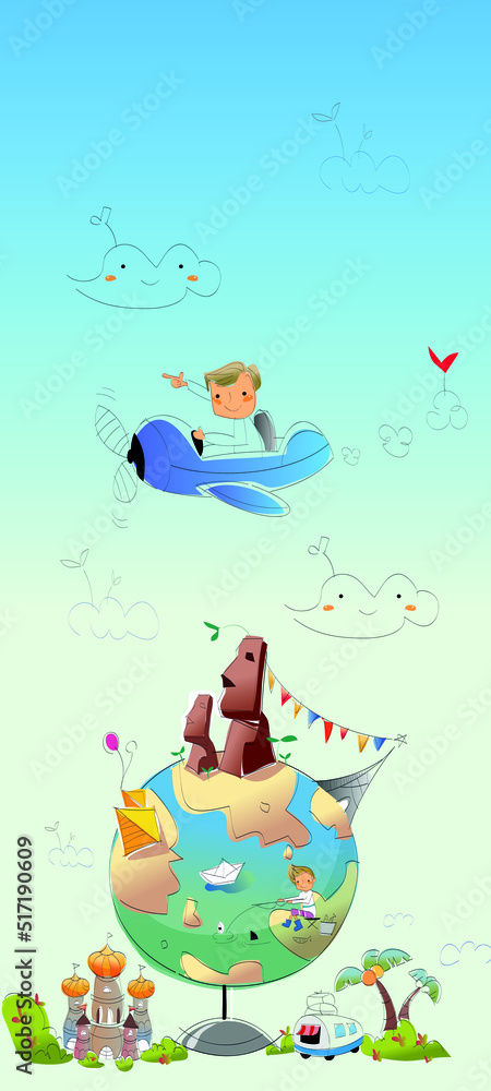 kids dream vertical illustrations school student cartoon school gate learning kids dream vertical illustrations school student cartoon school gate learning