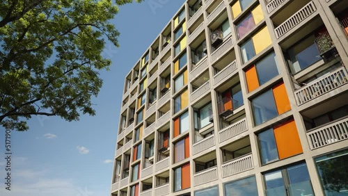 Sheffield, UK, May 2022, A City Centre City View of Sheffield