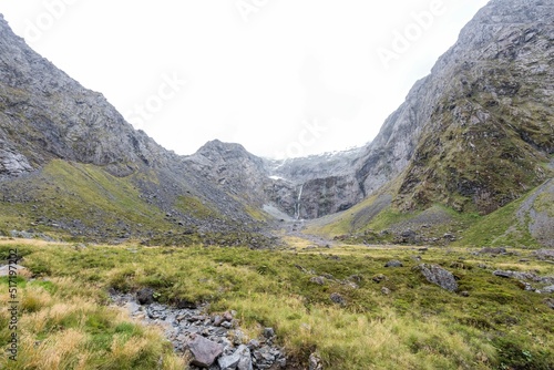 Homer Tunnel Parking Area, South Island, New Zealand photo