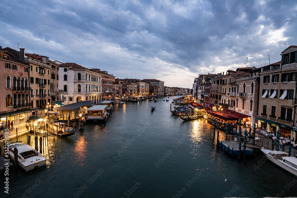 Grand Canal in evening