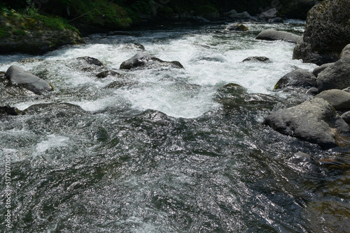 river in the mountains