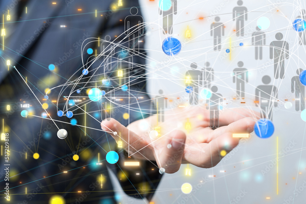 Global network. Blockchain. 3D illustration. Neural networks and artificial intelligence. Abstract Global network. Blockchain. 3D illustration. Neural networks and artificial intelligence. Abstract