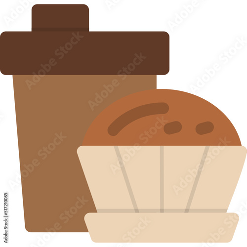 Coffee Muffin Icon
