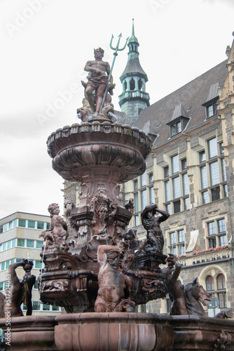 great fountain in Wuppertal