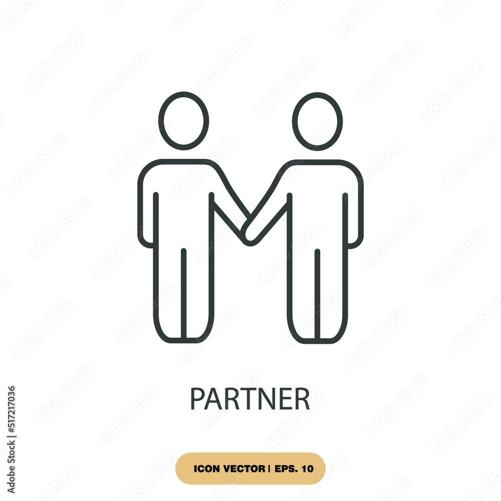 partner icons symbol vector elements for infographic web partner icons symbol vector elements for infographic web