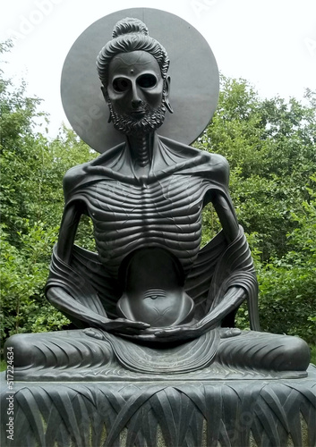 Obraz na płótnie statue of buddha w salonie