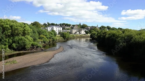 Skibbereen Town Over Looking the Ilen River, County Cork photo