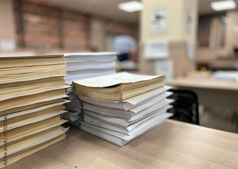 Fototapeta premium stack of books