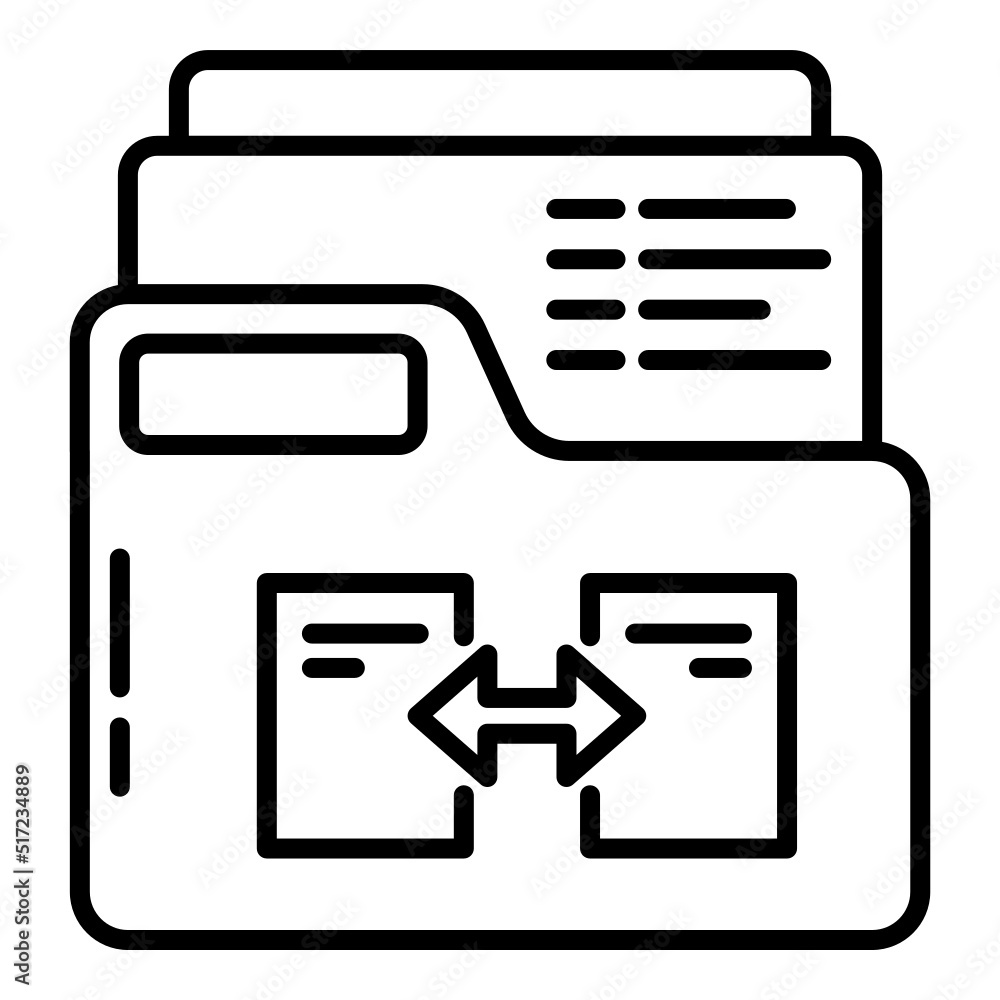 folder and file transfer icon with transparent background folder and file transfer icon with transparent background