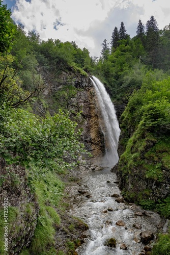 waterfall in the oytal photo