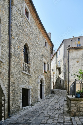 The Italian village in the province of Matera. photo