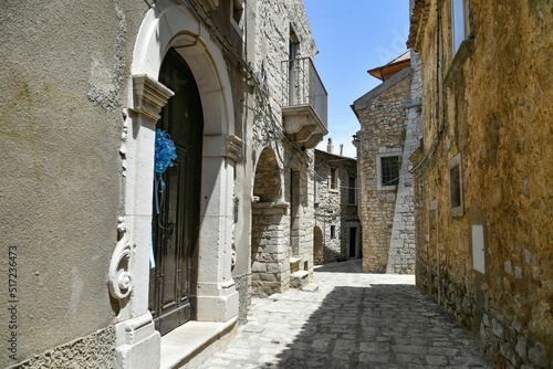 The Italian village in the province of Matera. photo