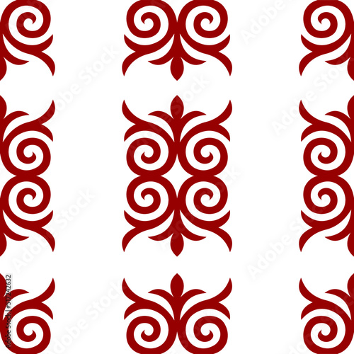 national ornament (vector, pattern, design) © Serik