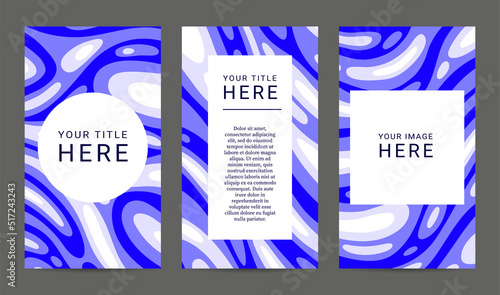 Abstract Design Social Media Templates