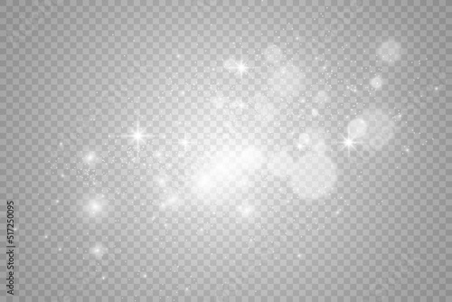 Brilliant gold dust vector shine. Glittering shiny ornaments for background. Vector illustration. 