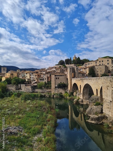 pretty medieval town