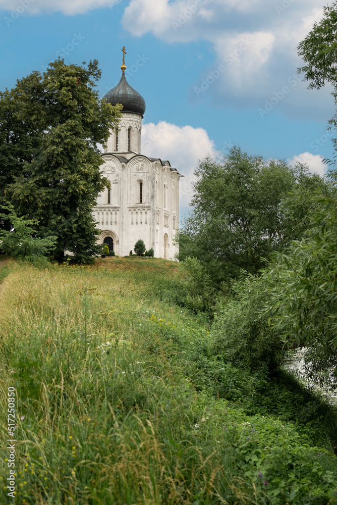 Church of the Intercession on the River Nerl. White Monuments of Vladimir and Suzdal.