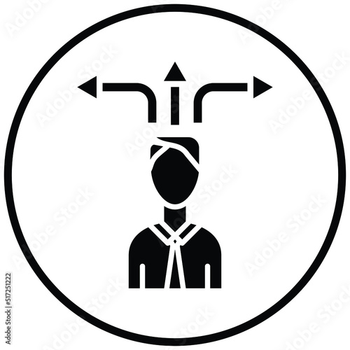 Business Ways Icon Style
