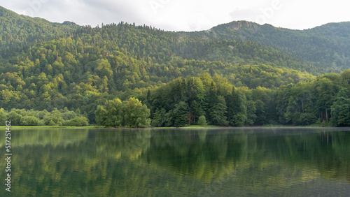 Biogradsko lake in the national park Biogradska Gora