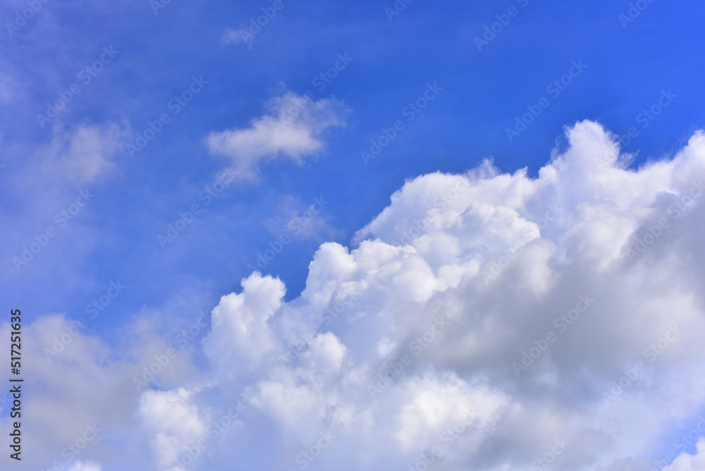 Beautiful sky. Cumulonimbus cloud and cirrus cloud Beautiful sky. Cumulonimbus cloud and cirrus cloud