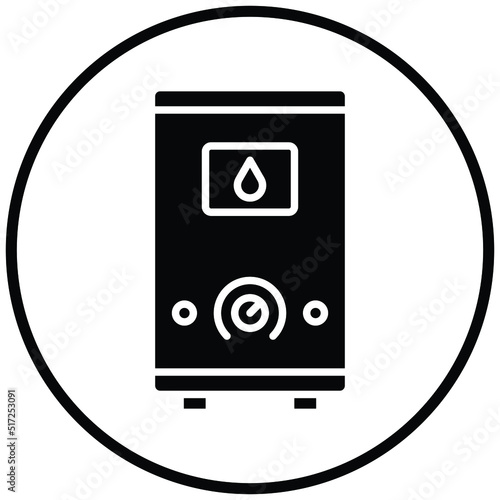 Water Heater Icon Style