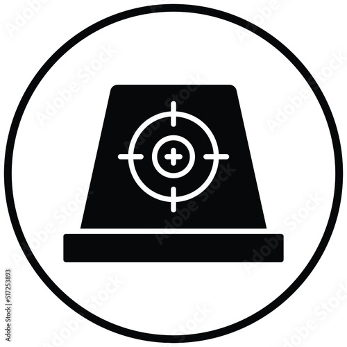 Red Dot Sight Icon Style