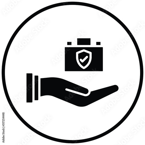 Employer Sponsored Insurance Icon Style