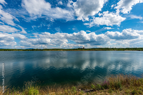 Karvinske more lake near Karvina city in Czech republic © honza28683