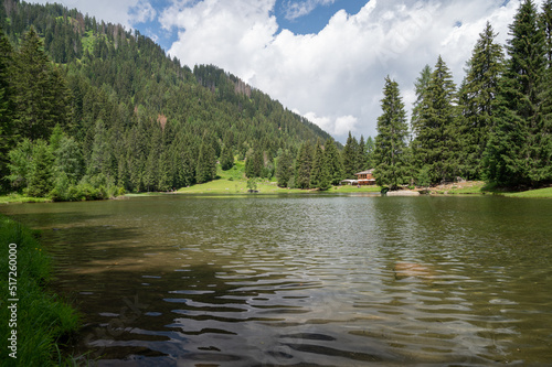 Panoramica del Lago dei Caprioli - Val di Sole - Trentino Alto Adige photo