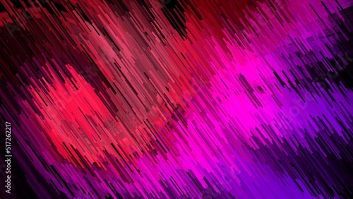 abstract futuristic dark pink red background with glowing line and glitch effect