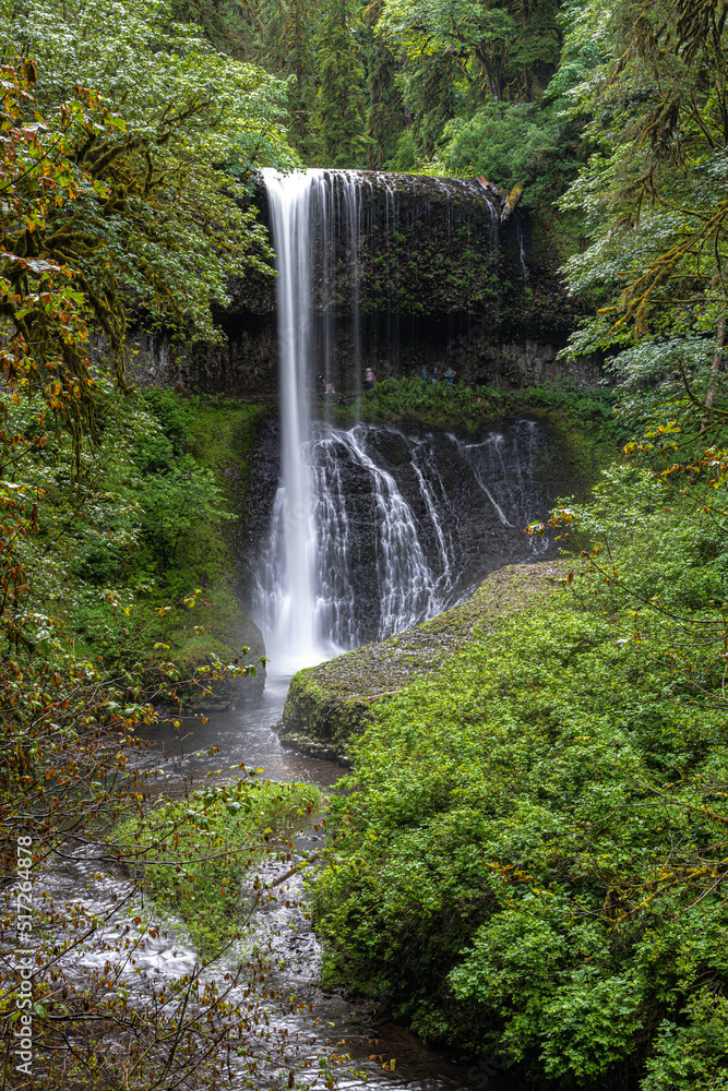 Obraz premium Drake Falls in Silver Falls State Park, Oregon