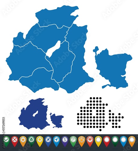 Set maps of Obwalden Conton