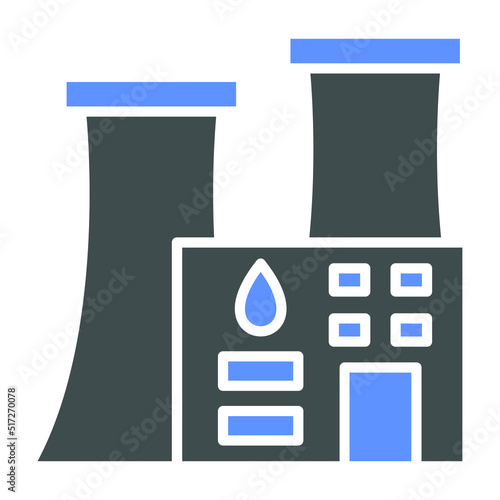 Power Plant Icon Style