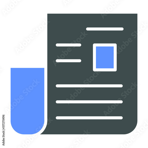 Newspaper Icon Style